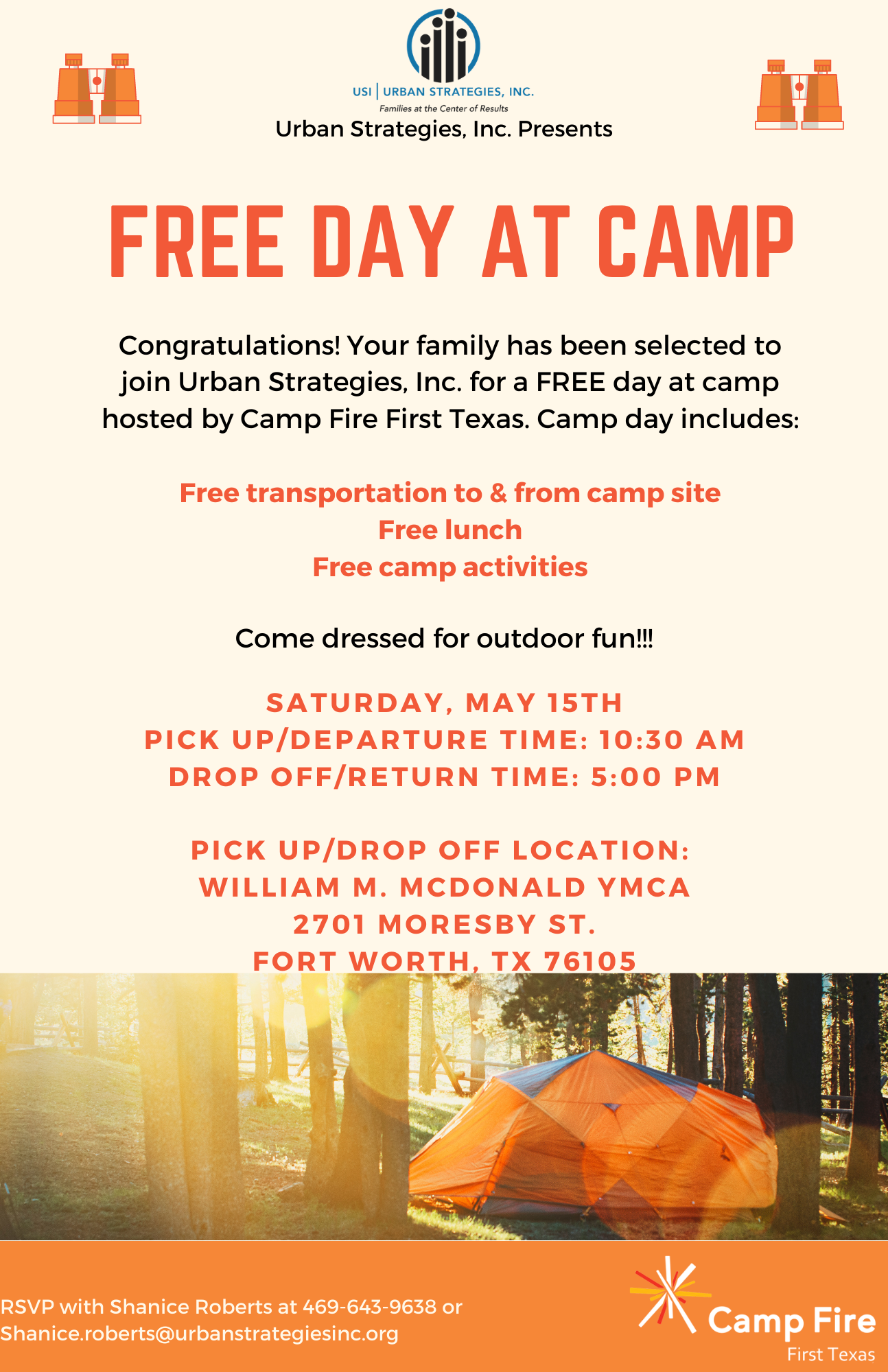 Free Day at Camp