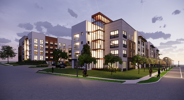 Cowan Place – Corner View Dusk 10MB Cowan Place - Corner View Dusk 10MB